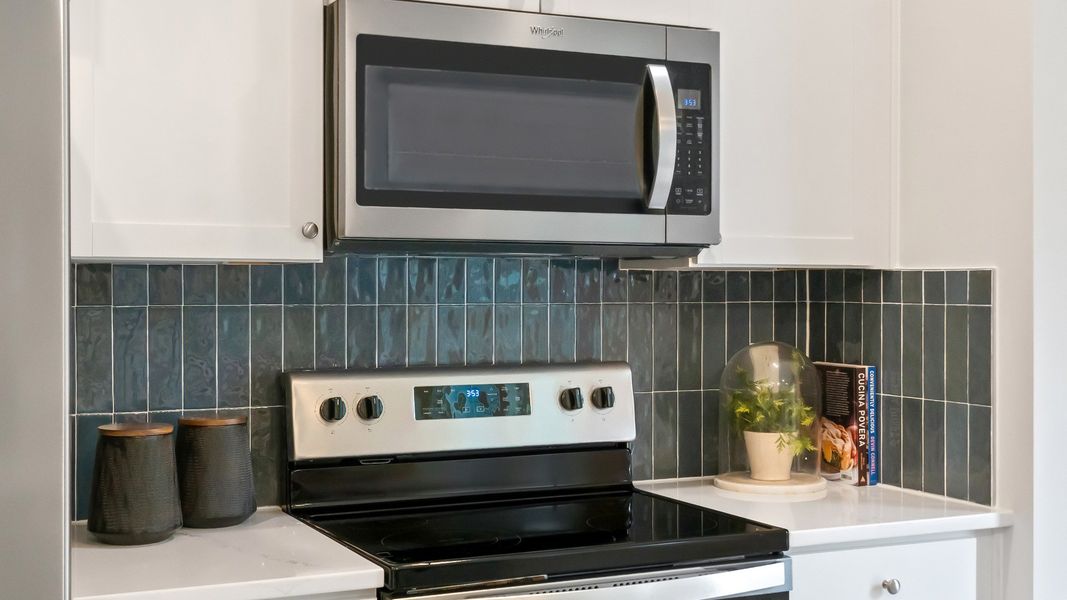 Furnished interior view inside a new home in Spring Village Townhomes, Angier (Image 12).