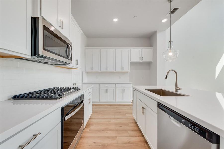 Furnished interior view inside a new home in , Frisco (Image 8). Furnished interior view inside a new home in , Frisco (Image 8).