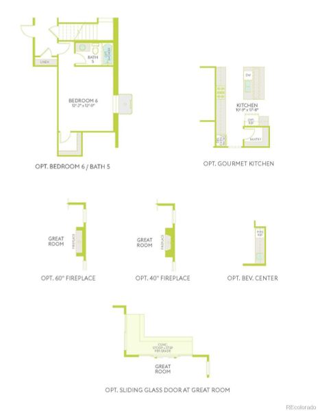 2D floor plan layout of this home in Ensemble at The Aurora Highlands, Aurora, CO (Image 3). 2D floor plan layout of this home in Ensemble at The Aurora Highlands, Aurora, CO (Image 3).