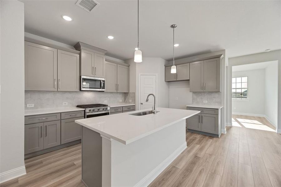 Furnished interior view inside a new home in Arbors at Legacy Hills, Celina (Image 12).