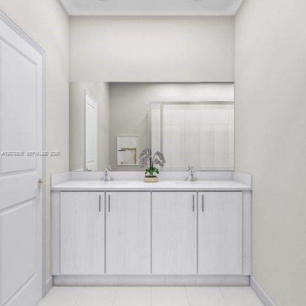Furnished interior view inside a new home in Altamira, Homestead (Image 5).