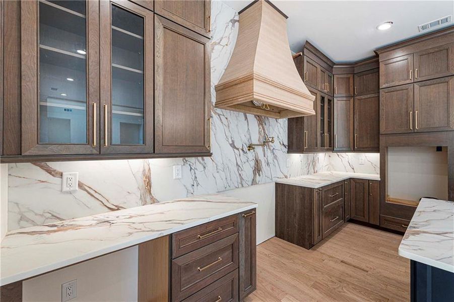 Furnished interior view inside a new home in , Suwanee (Image 6).