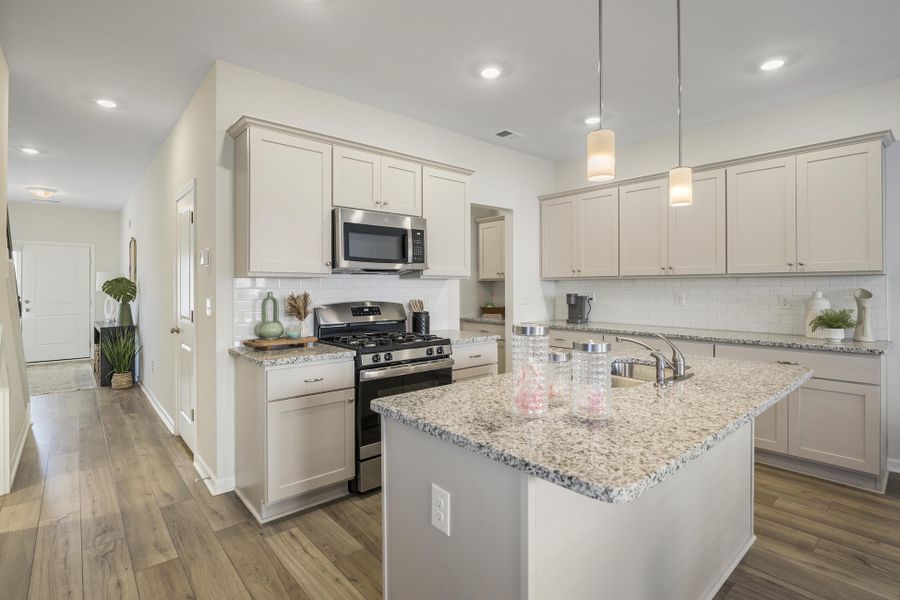 Furnished interior view inside a new home in Central Creek, Goose Creek (Image 10).