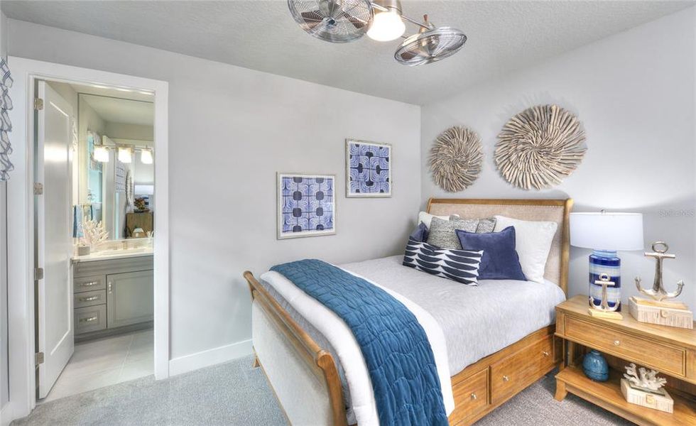 Furnished interior view inside a new home in , Ormond Beach (Image 23).