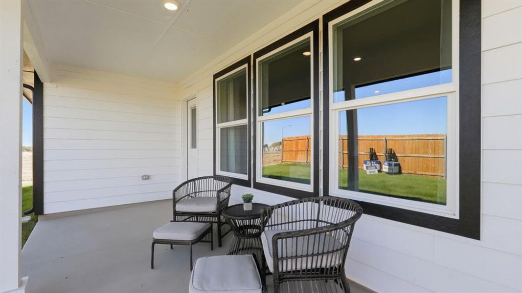 Exterior details and patio area of a home in Meadowbrook Estates, Cleburne (Image 2). Exterior details and patio area of a home in Meadowbrook Estates, Cleburne (Image 2).