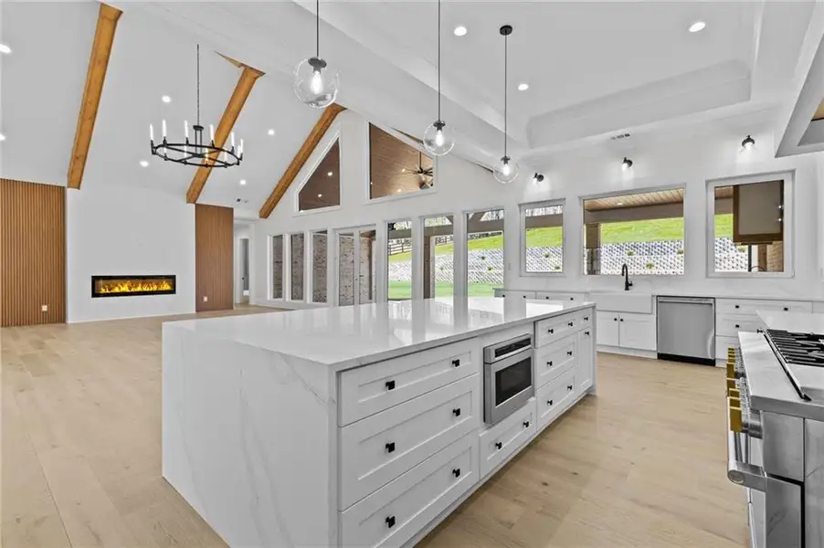 Furnished interior view inside a new home in , Dacula (Image 6).