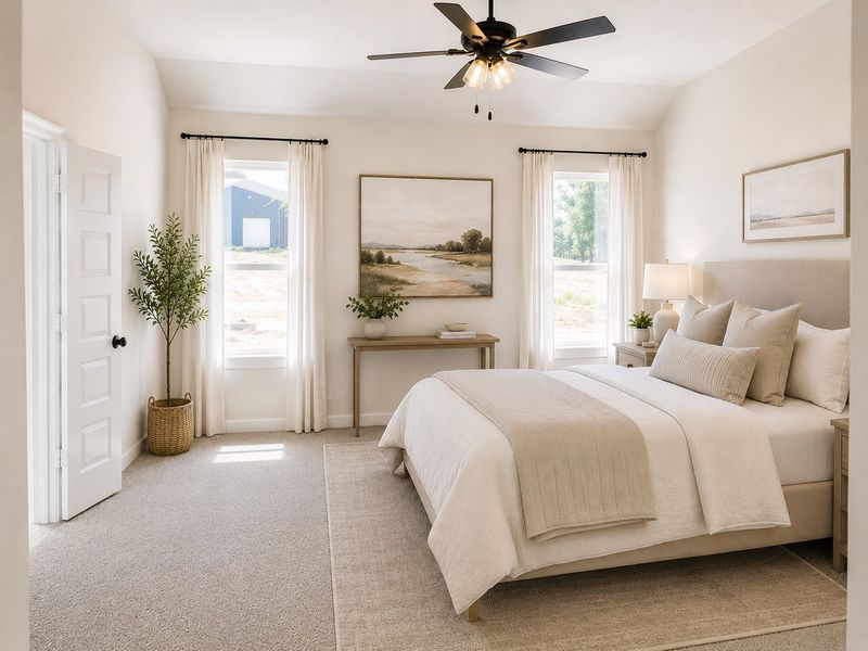 Furnished interior view inside a new home in Arbor Oaks, Boyd (Image 9).