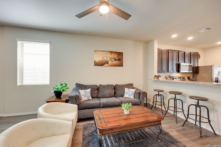 Furnished interior view inside a new home in Melissa Ranch, San Antonio (Image 35).