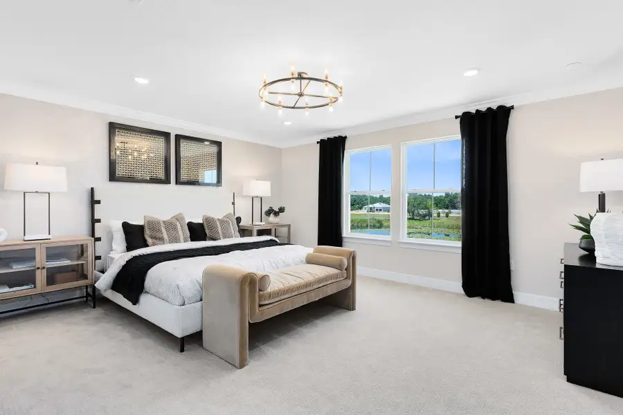 Furnished interior view inside a new home in Winter Grove, Winter Garden (Image 3).