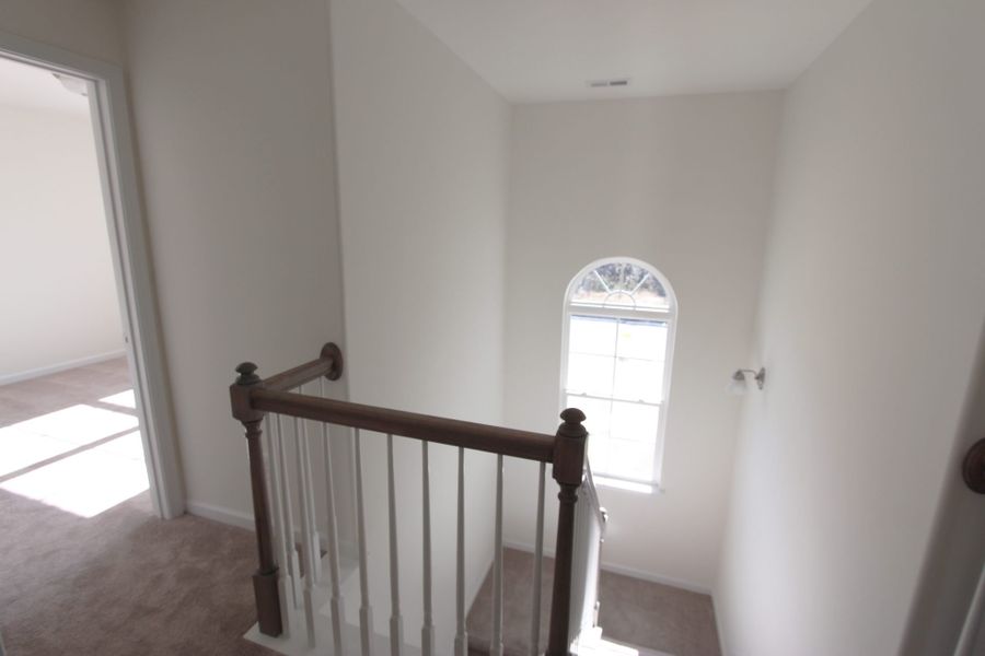 Representative unfurnished interior of a home built from the Burlington by Keystone Homes NC in The Wilcox, Greensboro (Image 17).