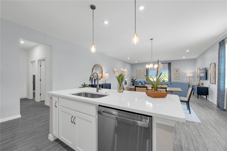 Furnished interior view inside a new home in Green Leaf, West Melbourne (Image 32).