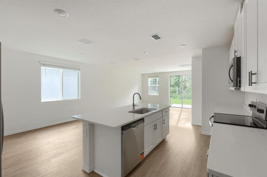 Furnished interior view inside a new home in Leyland Preserve - Premier Series, Brooksville (Image 9). Furnished interior view inside a new home in Leyland Preserve - Premier Series, Brooksville (Image 9).