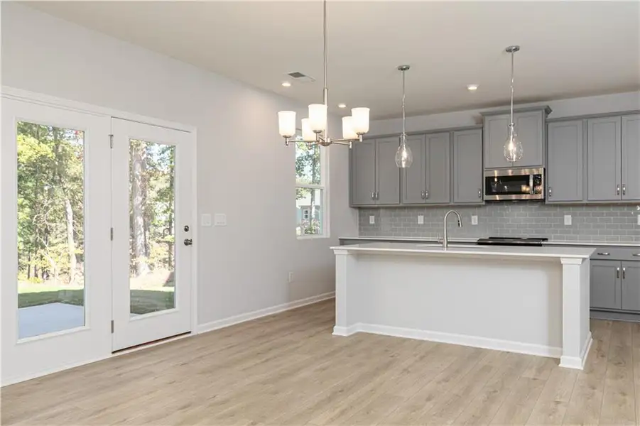 Furnished interior view inside a new home in Kingsley, Acworth (Image 8).