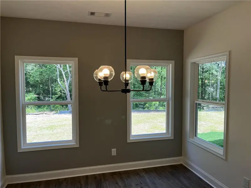 Spacious, unfurnished interior of a new home in , Hiram (Image 23).