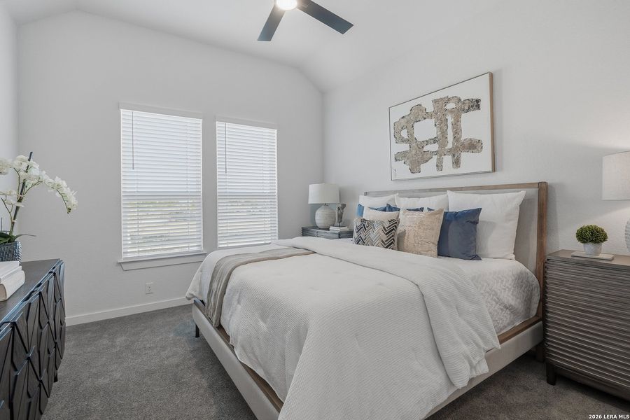 Furnished interior view inside a new home in The Crossvine, Schertz (Image 5).