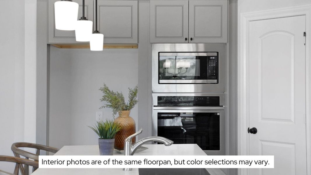 Furnished interior view inside a new home in Lexington Heights, Willis (Image 13). Furnished interior view inside a new home in Lexington Heights, Willis (Image 13).