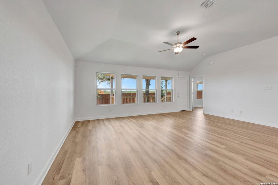 Spacious, unfurnished interior of a new home in Legacy Hills, San Antonio (Image 39).
