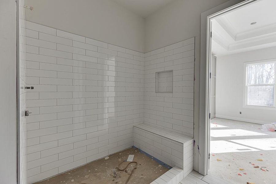 In-progress construction of a new home in , Cumming, GA (Image 29).