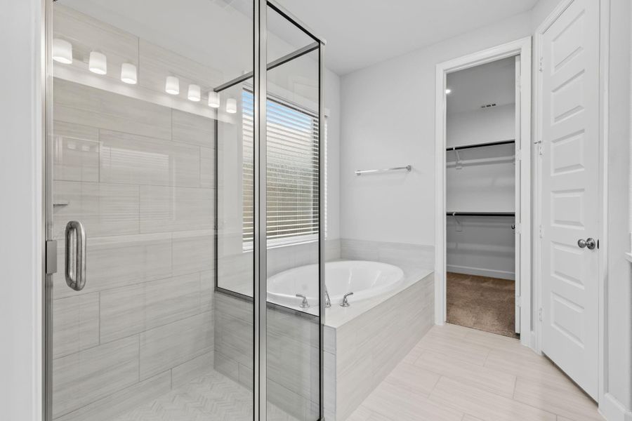 Furnished interior view inside a new home in Cane Island 50', Katy (Image 14). Furnished interior view inside a new home in Cane Island 50', Katy (Image 14).