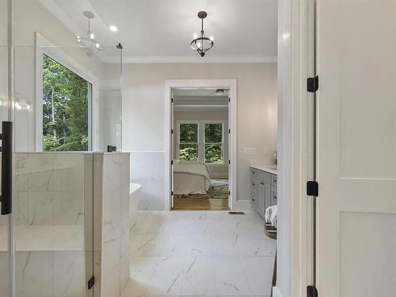 Furnished interior view inside a new home in , Woodstock (Image 35).