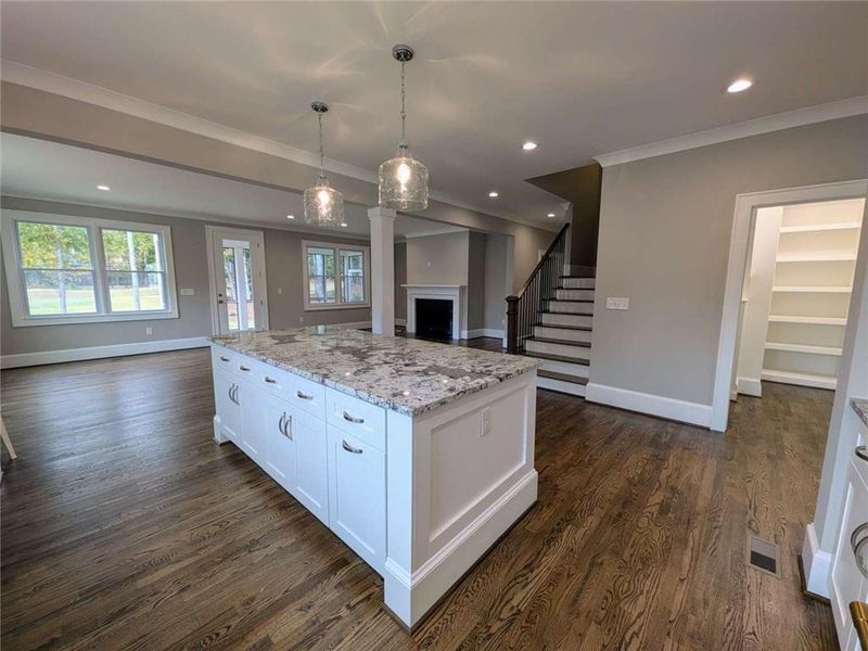 Furnished interior view inside a new home in , Covington (Image 30).