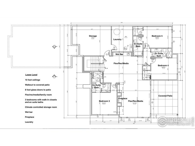 2D floor plan layout of this home in , Evergreen, CO (Image 3).