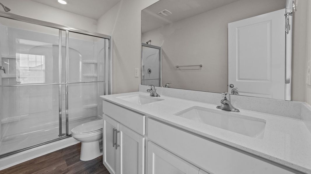 Furnished interior view inside a new home in Laurel Ridge, Greenville (Image 8).