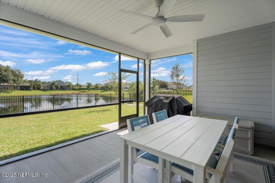 Exterior details and patio area of a home in Trailmark - Phase 6, St. Augustine (Image 21). Exterior details and patio area of a home in Trailmark - Phase 6, St. Augustine (Image 21).