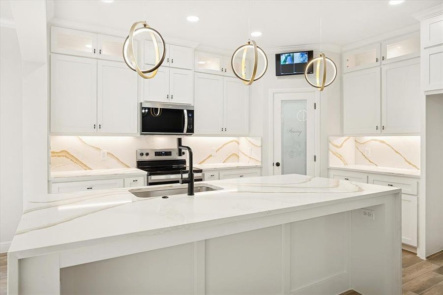 Furnished interior view inside a new home in , Trinidad (Image 12).