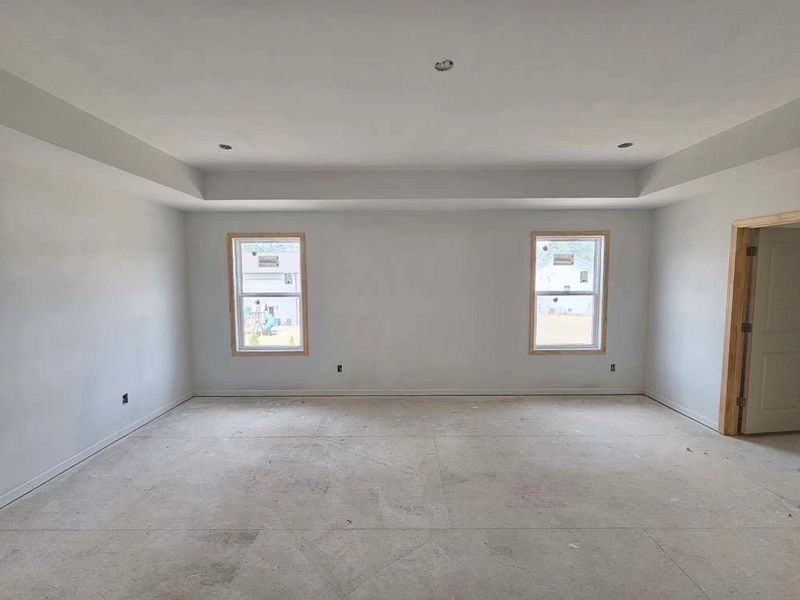 Primary Bedroom Construction Progress Primary Bedroom Construction Progress