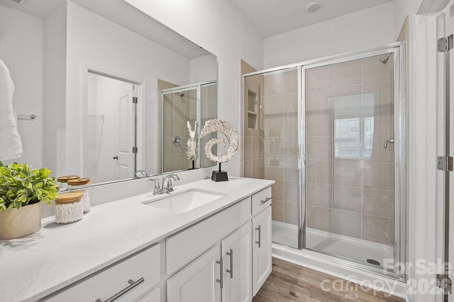 Furnished interior view inside a new home in Sycamore Trail, Matthews (Image 27).