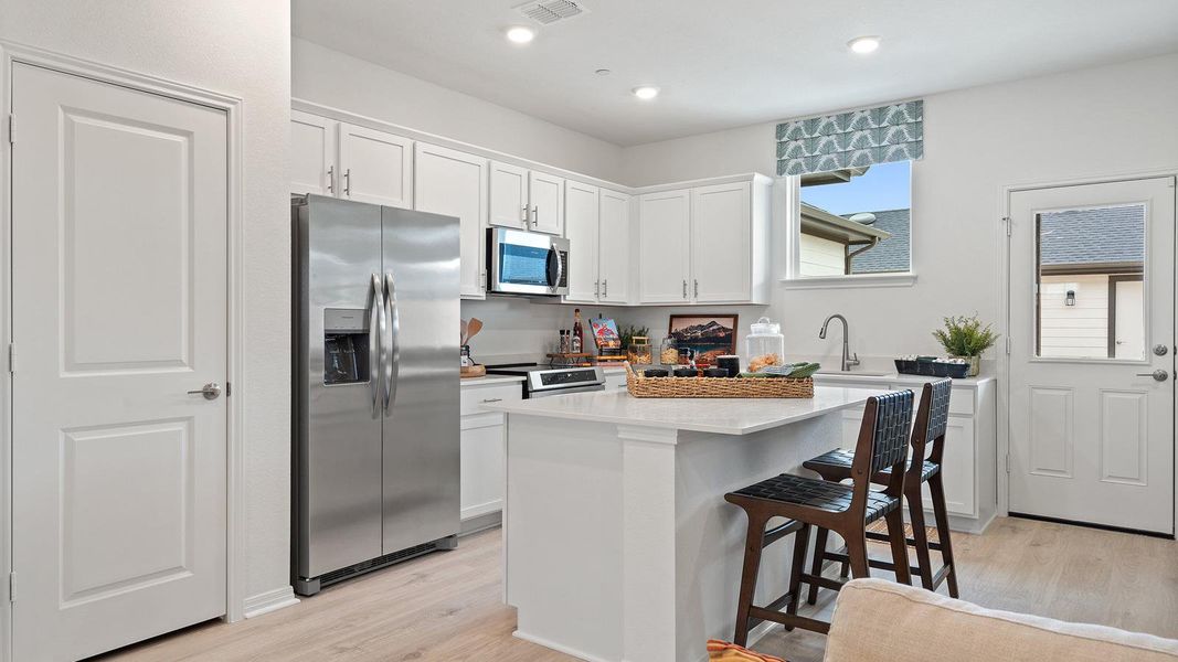 Furnished interior view inside a new home in Avery Centre, Round Rock (Image 11).