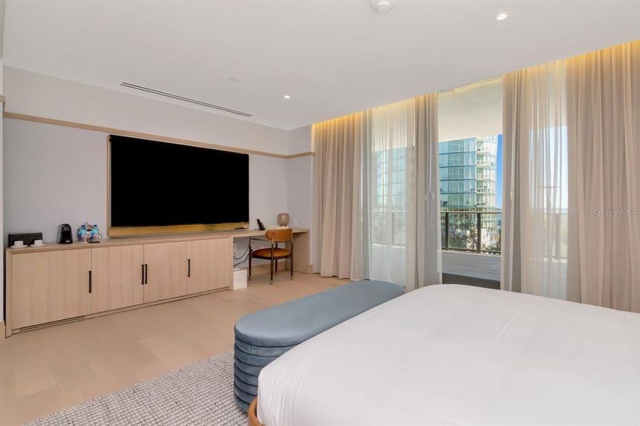 Furnished interior view inside a new home in , Tampa (Image 47).