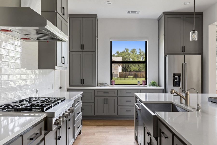 Furnished interior view inside a new home in , Georgetown (Image 13).