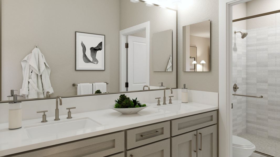 Representative furnished interior of a home built from the Overlook by Risewell Homes in Cypress Bluff, Groveland (Image 8). Representative furnished interior of a home built from the Overlook by Risewell Homes in Cypress Bluff, Groveland (Image 8).