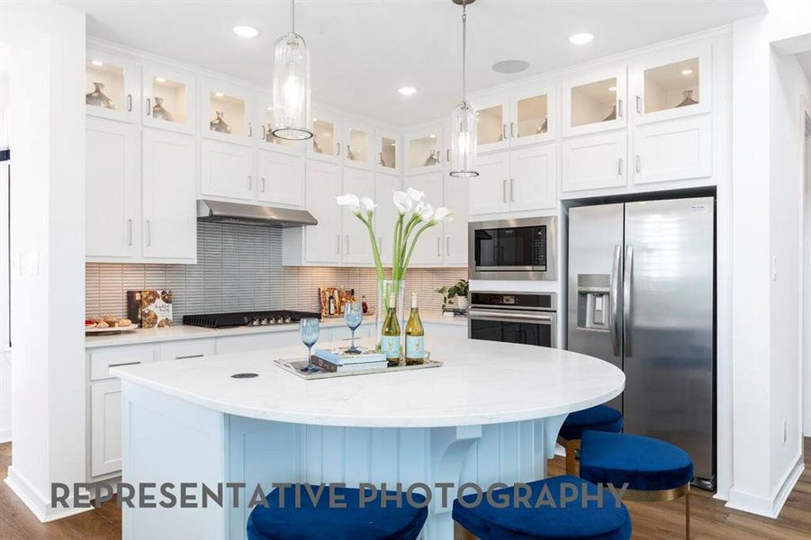 Furnished interior view inside a new home in Wellington, Haslet (Image 7).