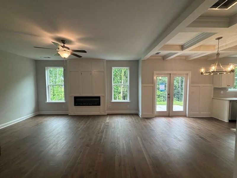 Spacious, unfurnished interior of a new home in Edenglen, Buford (Image 19). Spacious, unfurnished interior of a new home in Edenglen, Buford (Image 19).