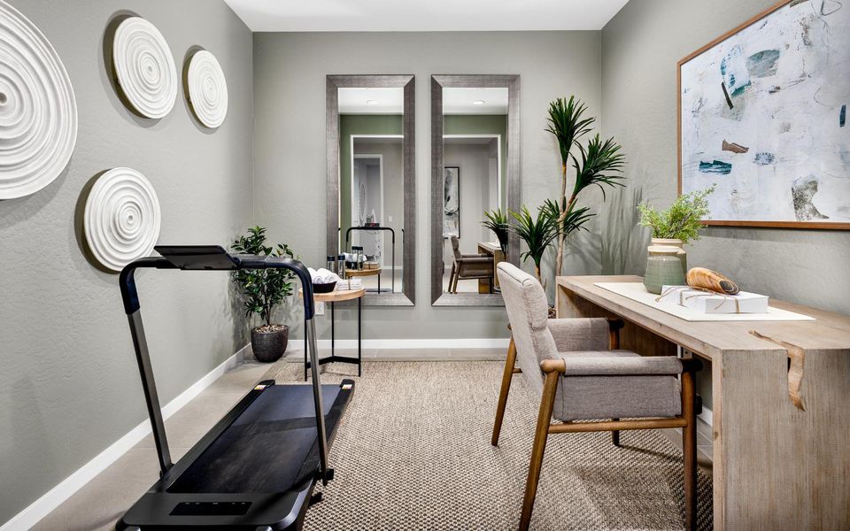 Furnished interior view inside a new home in Alamar, Avondale (Image 11).