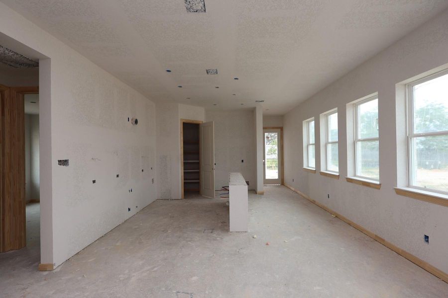 In-progress construction of a new home in The Grand Prairie - Meadow Collection, Hockley, TX (Image 4).
