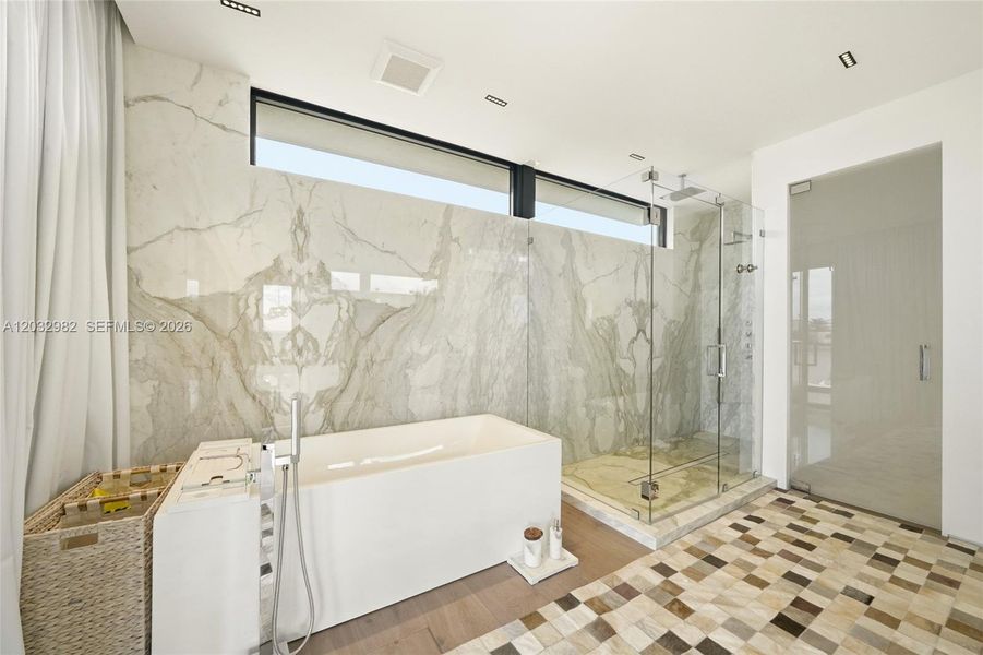 Furnished interior view inside a new home in , Miami Beach (Image 37). Furnished interior view inside a new home in , Miami Beach (Image 37).