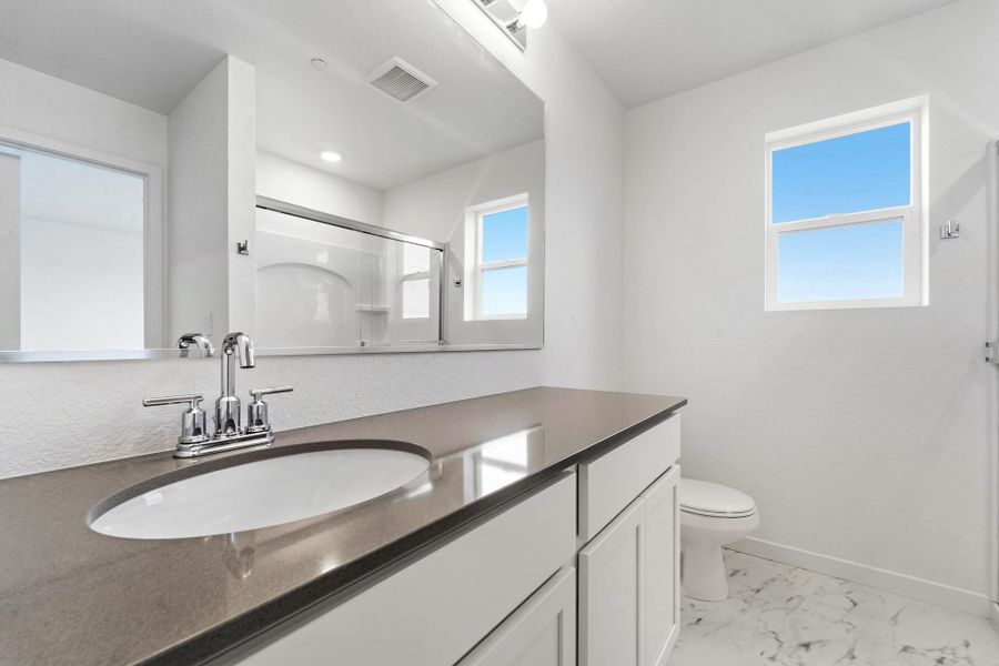 Furnished interior view inside a new home in Liberty Draw, Evans (Image 13).