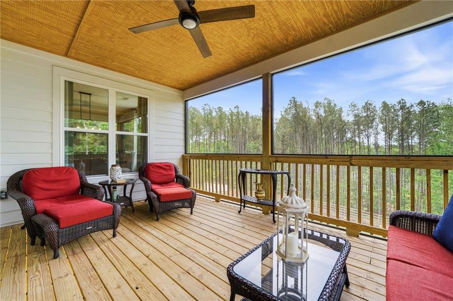 Exterior details and patio area of a home in , Canton (Image 28).