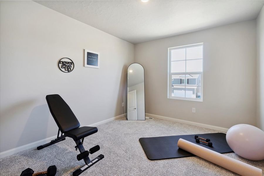 Furnished interior view inside a new home in Bradley Heights, Colorado Springs (Image 7).