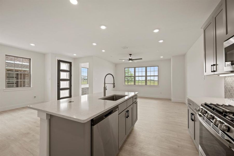 With an open and flowing floor plan, the entire family will love this wonderful home!