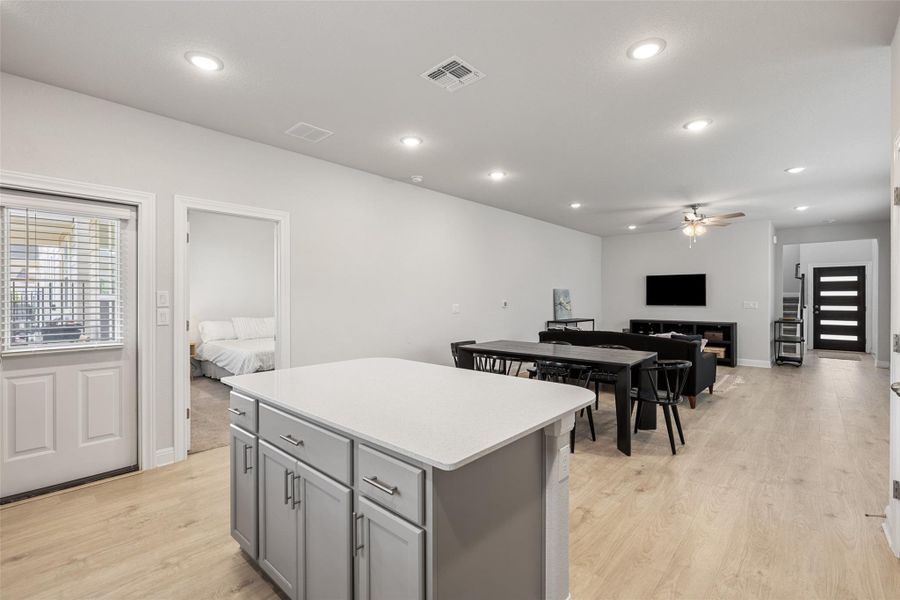Furnished interior view inside a new home in Messinger Village, Austin (Image 26).