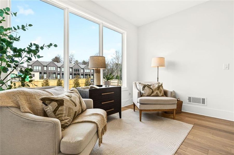Furnished interior view inside a new home in , Brookhaven (Image 48).