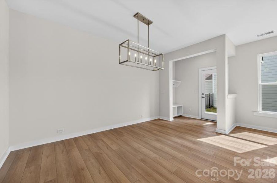 Spacious, unfurnished interior of a new home in North Creek Village - Townhomes, Huntersville (Image 13).