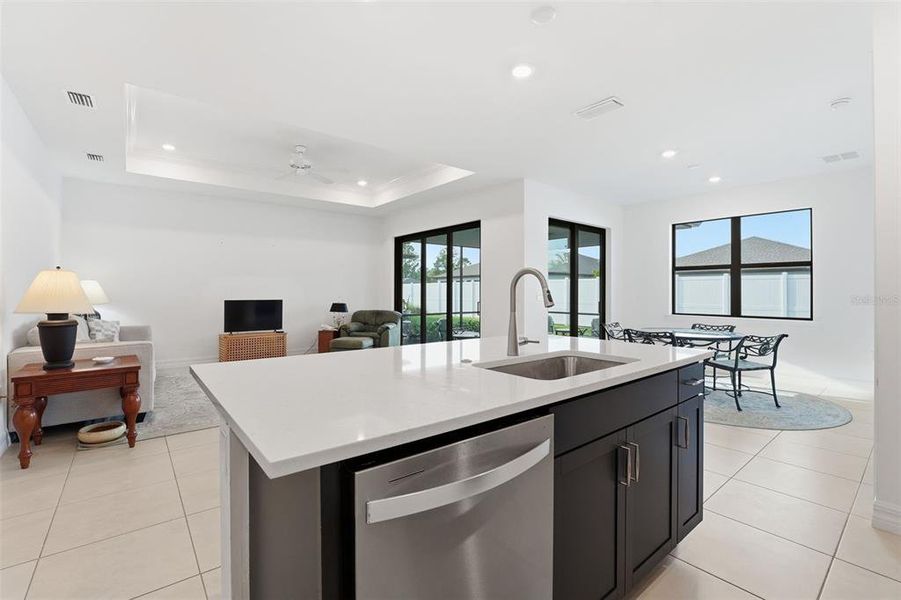 Furnished interior view inside a new home in , North Port (Image 17).