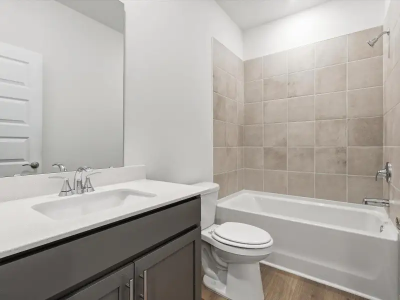 Furnished interior view inside a new home in The Coves at Lakes of Cane Bay, Summerville (Image 9).