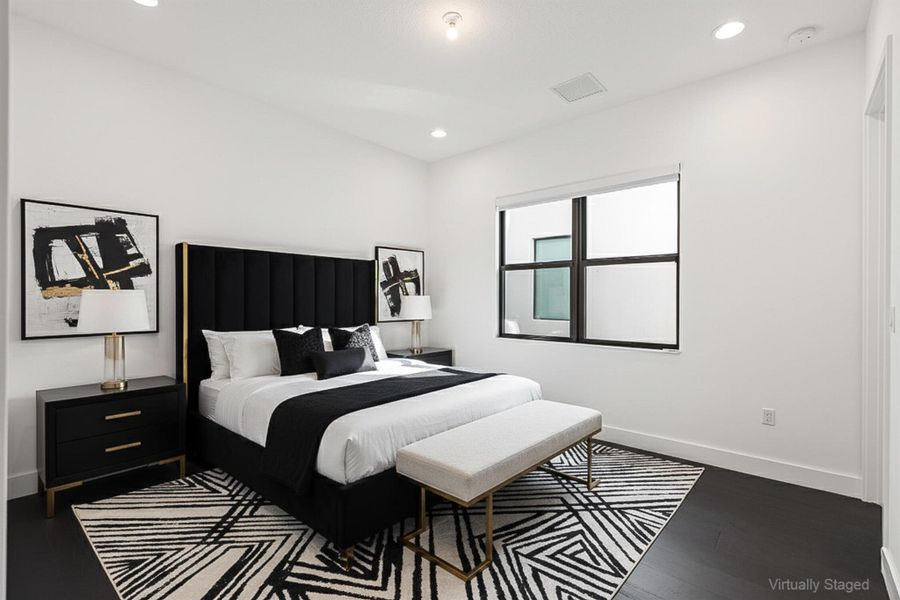 Furnished interior view inside a new home in , Boca Raton (Image 28). Furnished interior view inside a new home in , Boca Raton (Image 28).